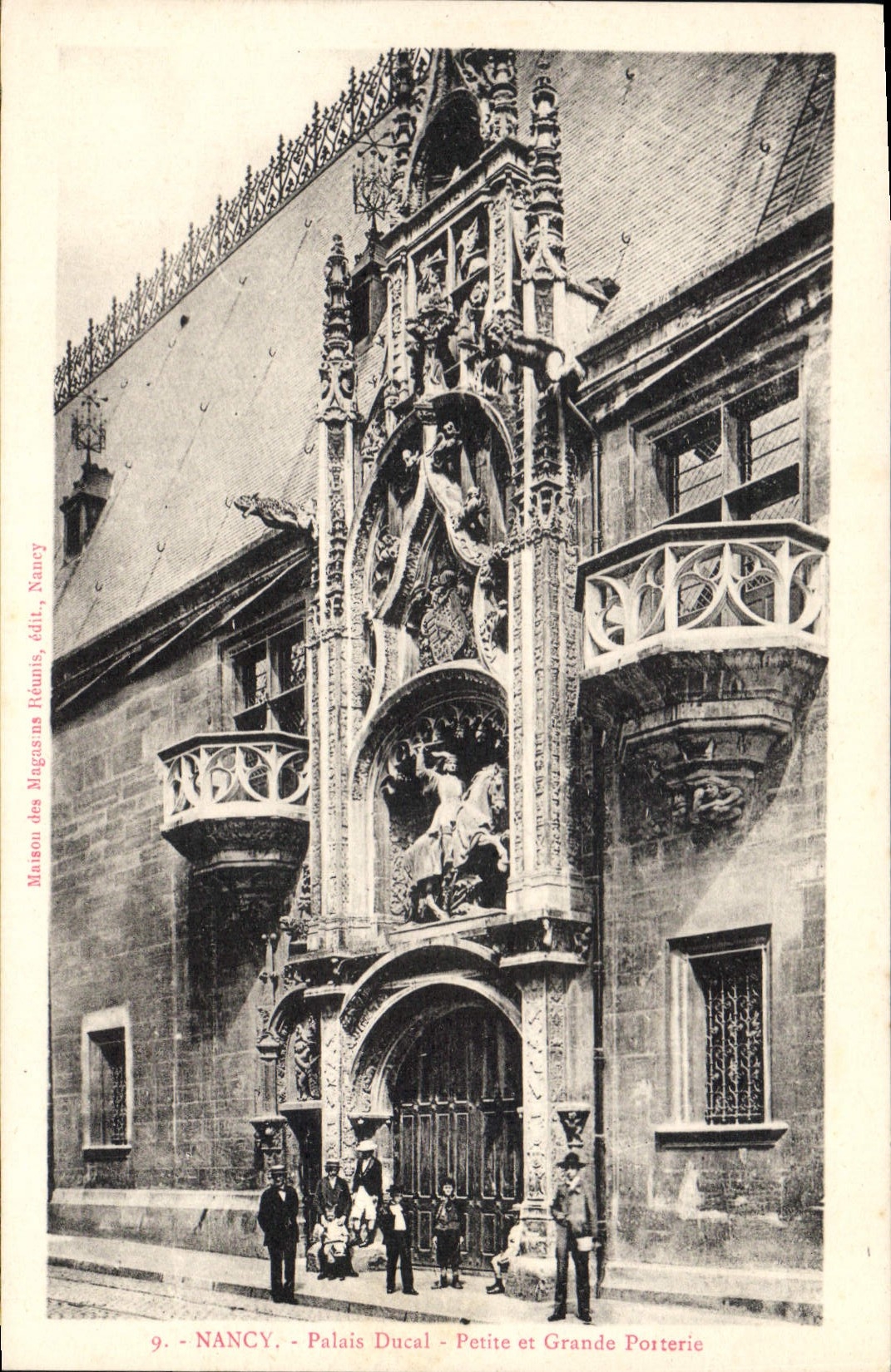 CPA Nancy Palais Ducal Petite et Grande Porterie