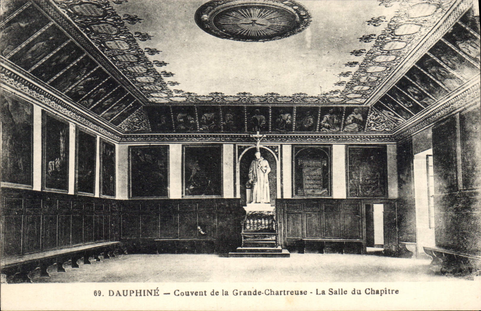 CPA Dauphine Couvent de la Grande Chartreuse La Salle du Chapitre