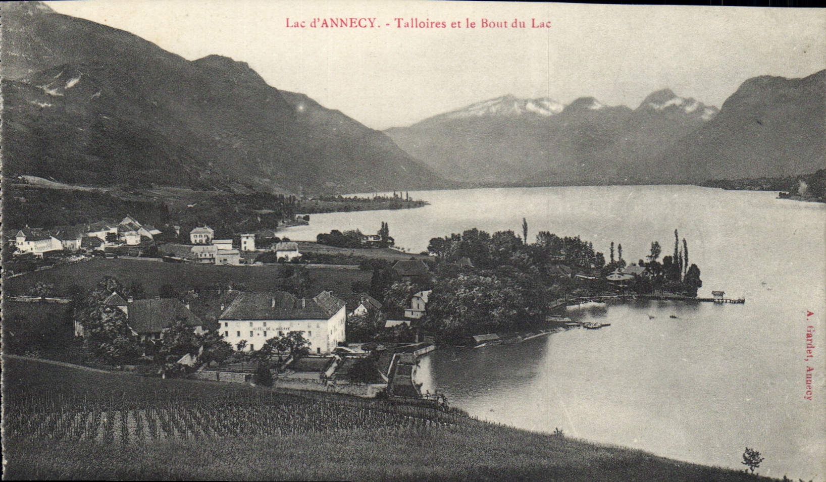 CPA Lac d'Annecy Talloires et le Bont du Lac