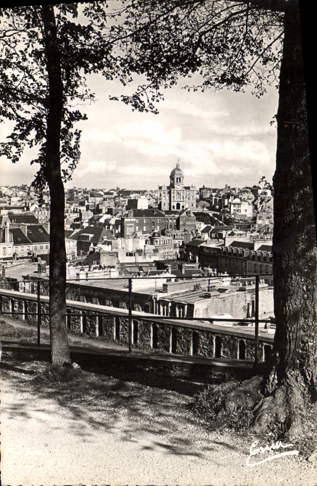 CPA Granville Manche Vue sur Saint Paul