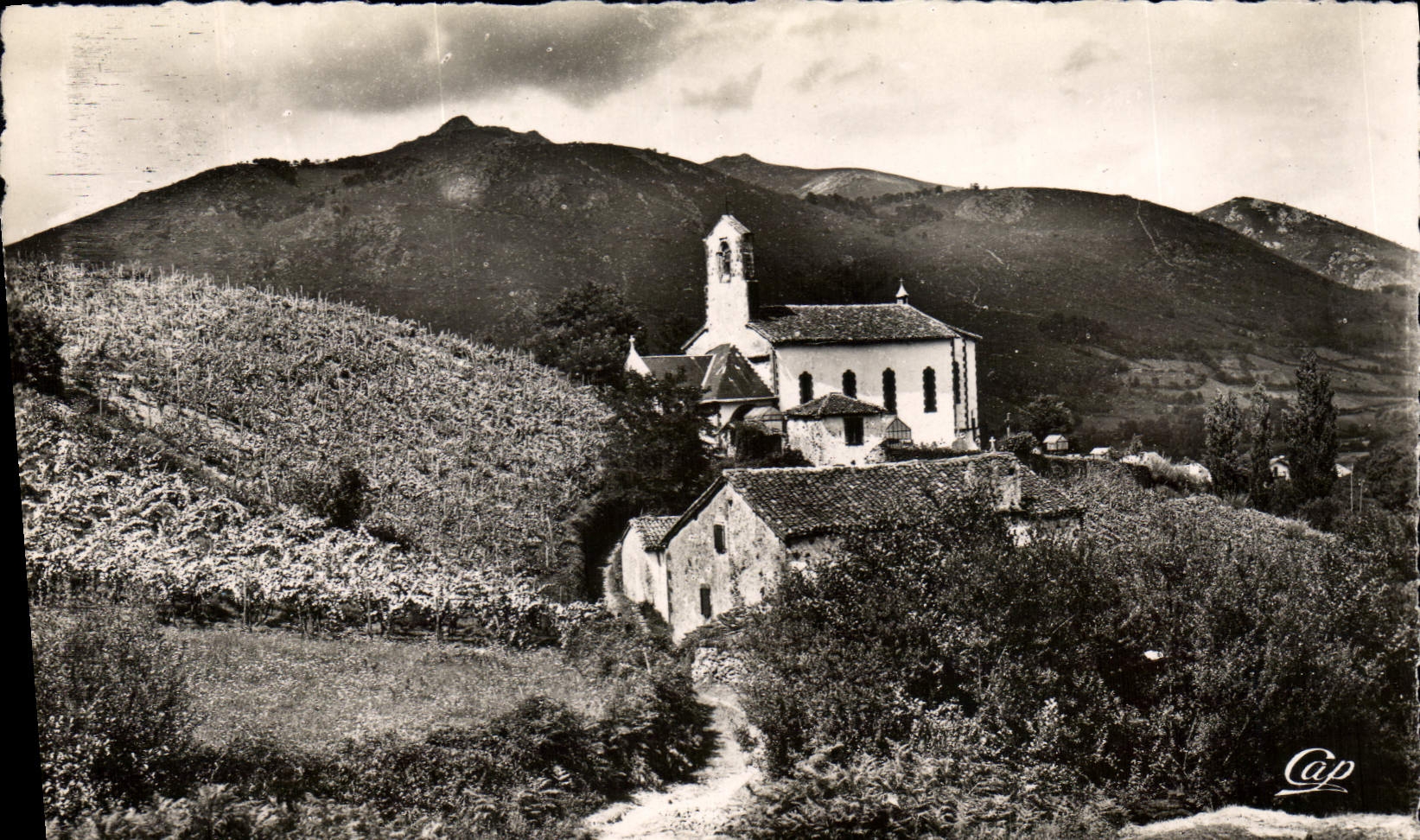 CPA St Martin d'Arrosa l'Eglise 