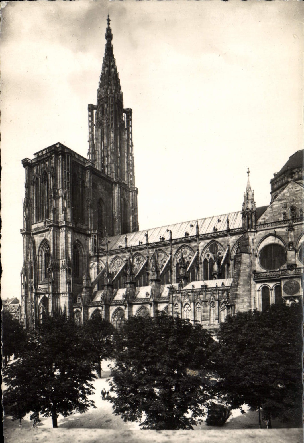CPA Strasbourg Bas Rhin La Cathedrale 