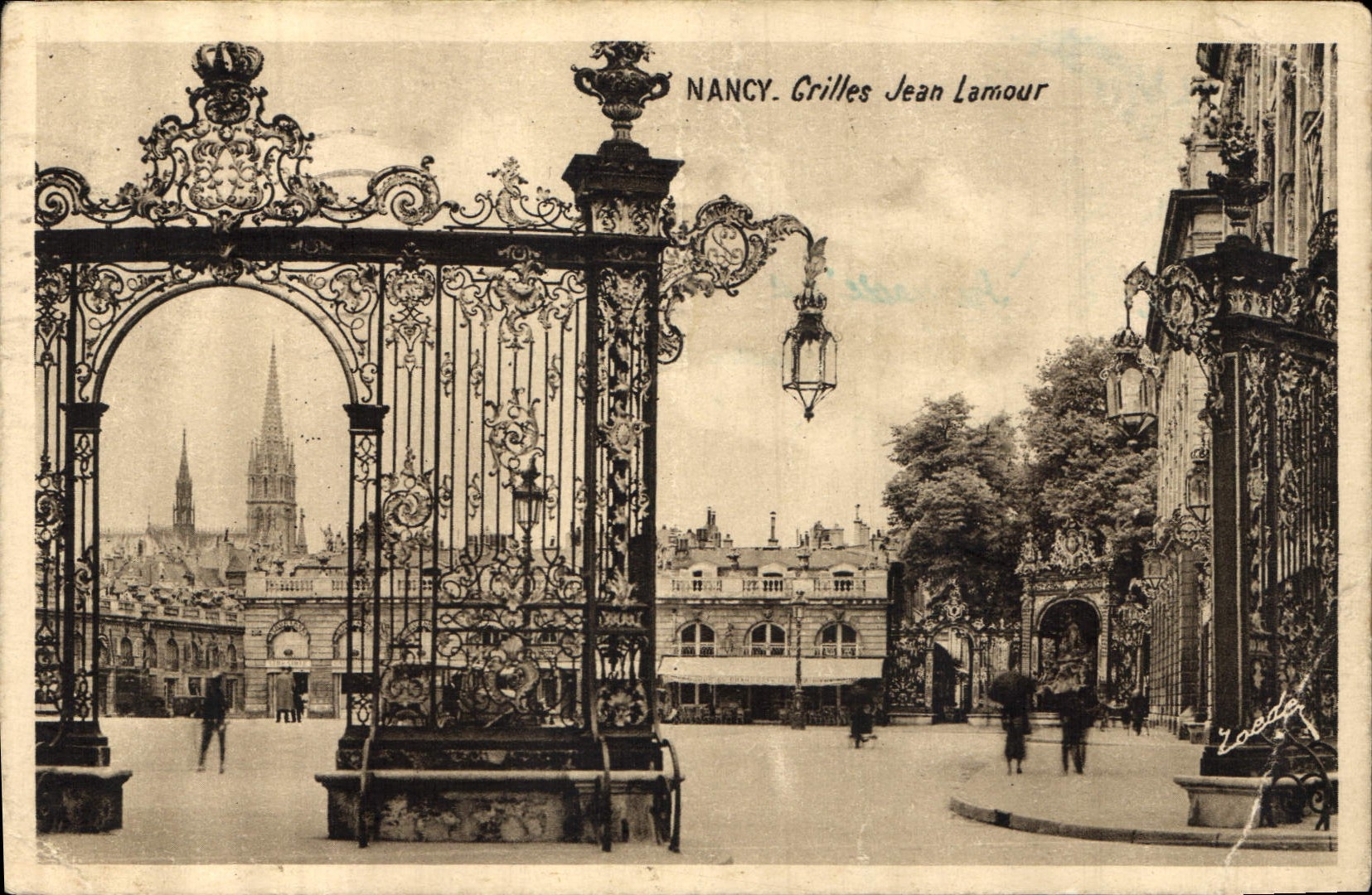 CPA Nancy Grilles Jean Lamour 