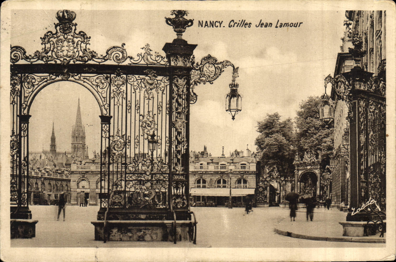 CPA Nancy Grilles Jean Lamour 