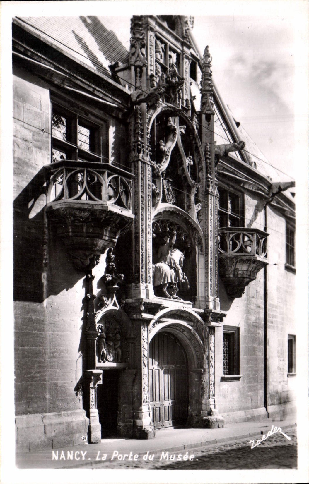 CPA Nancy La Porte du Musee 