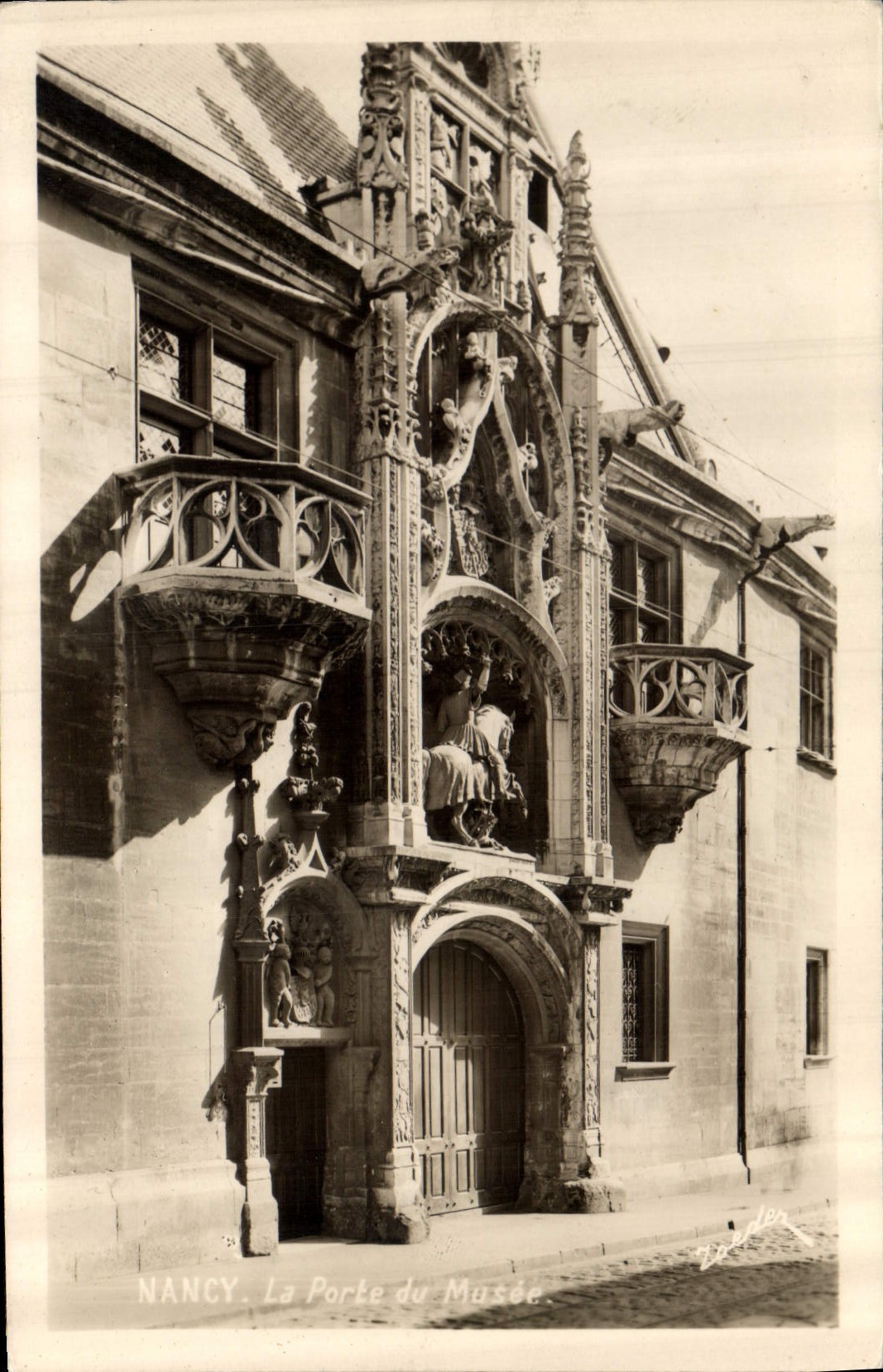 CPA Nancy La Porte du Musee 