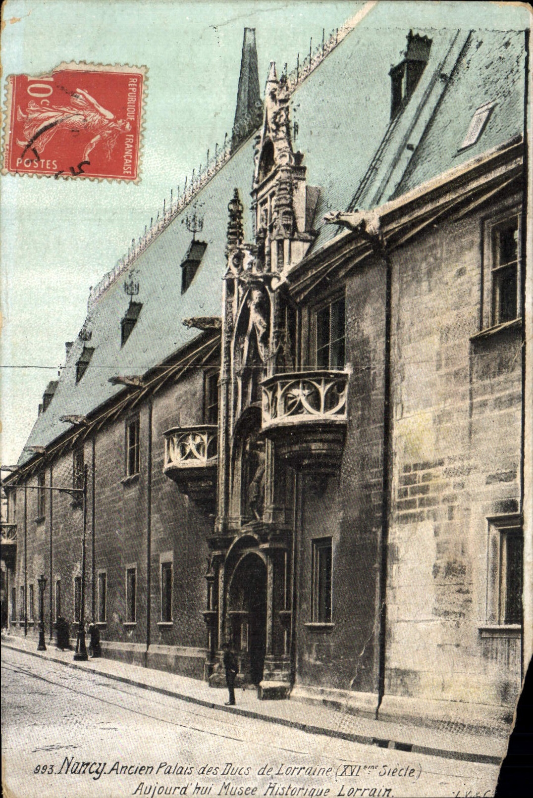 CPA Nancy Ancien Palais des Ducs de Lorraine