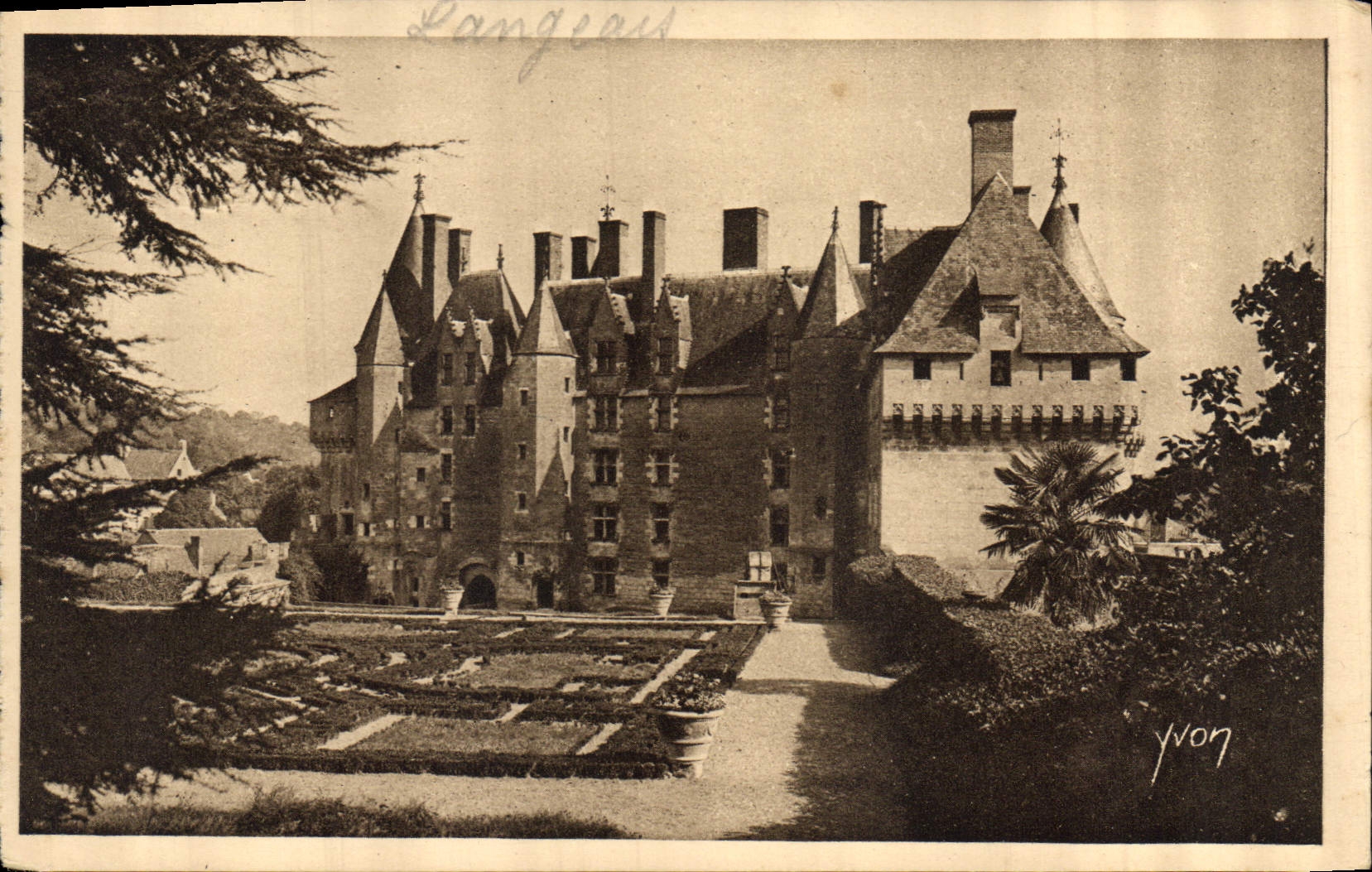 CPA Chateaux de la Loire Chateau de Langeais 
