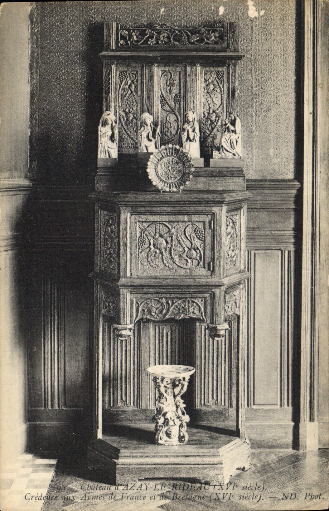 CPA Chateau d Azay le Rideau 