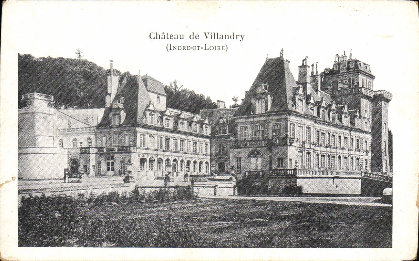 CPA Chateau de Villandry Indre et Loire