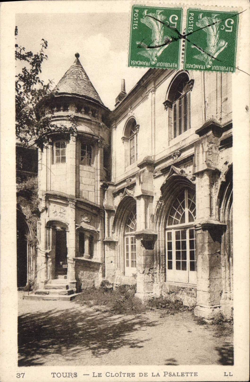 CPA Tours Le Cloitre de la Psalette 