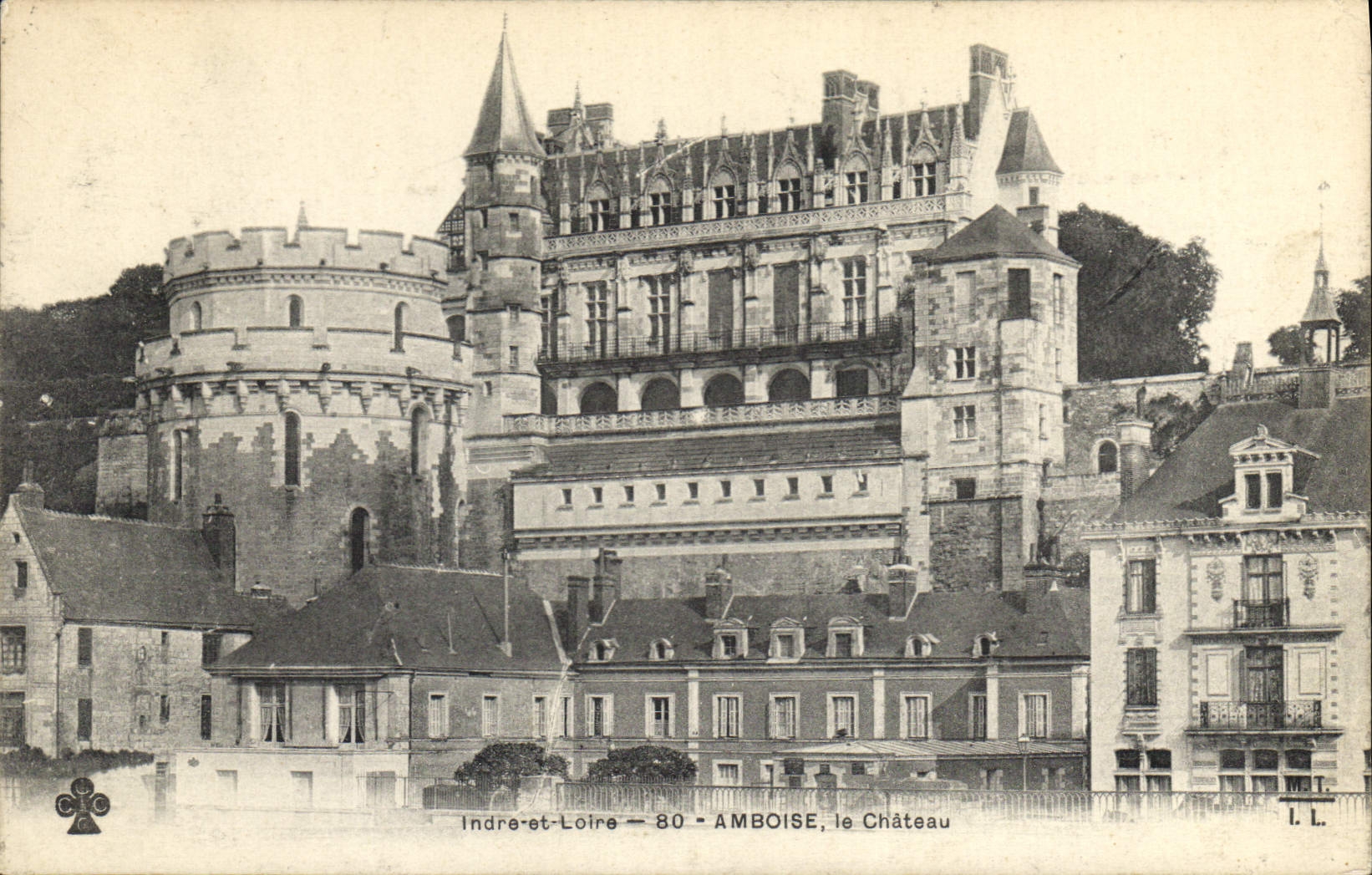 CPA Indre et Loire Amboise Le Chateau 