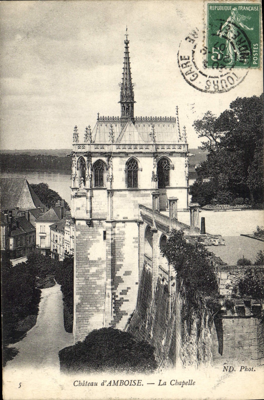CPA Chateau d'Amboise La Chapelle 