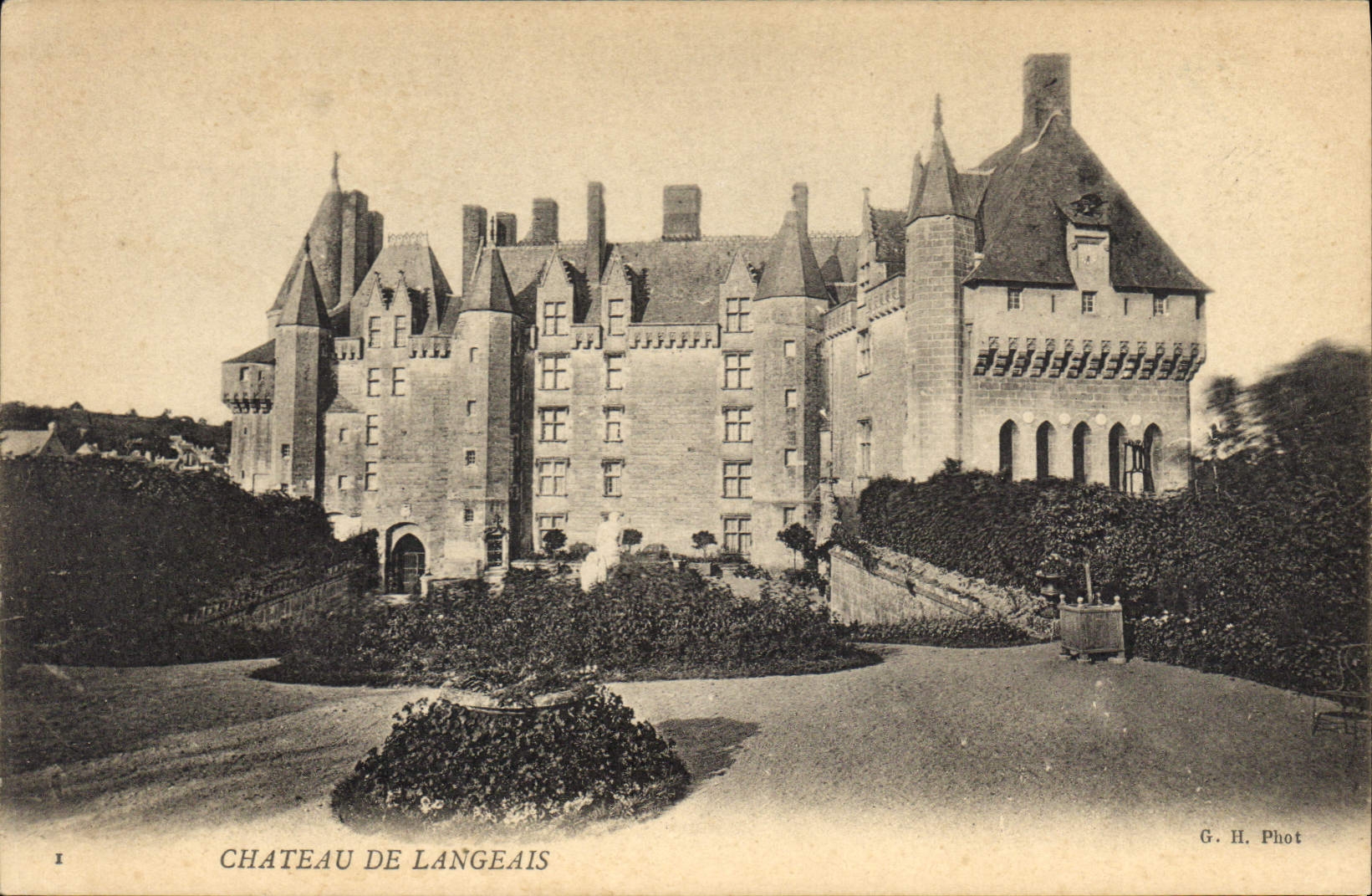 CPA Chateau de Langeais 