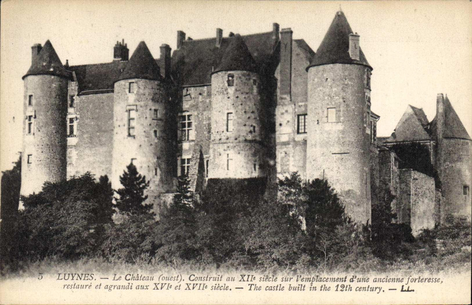 CPA Luynes Le Chateau ouest 