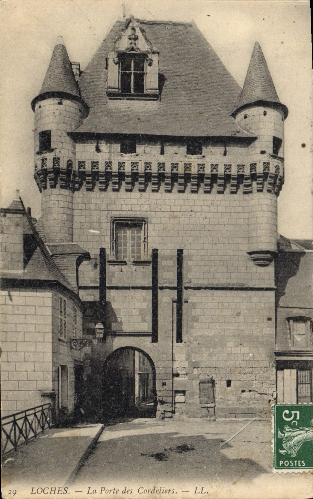 CPA Loches La Porte des Cordeliers 