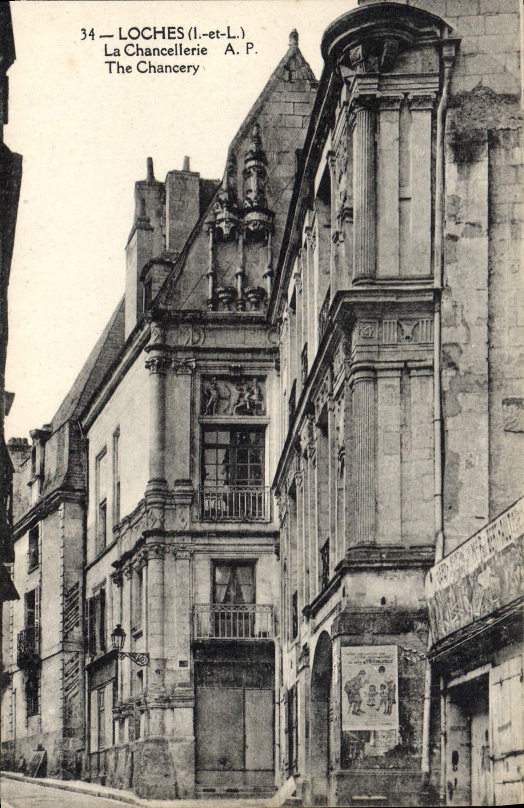 CPA Loches La Chancellerie 