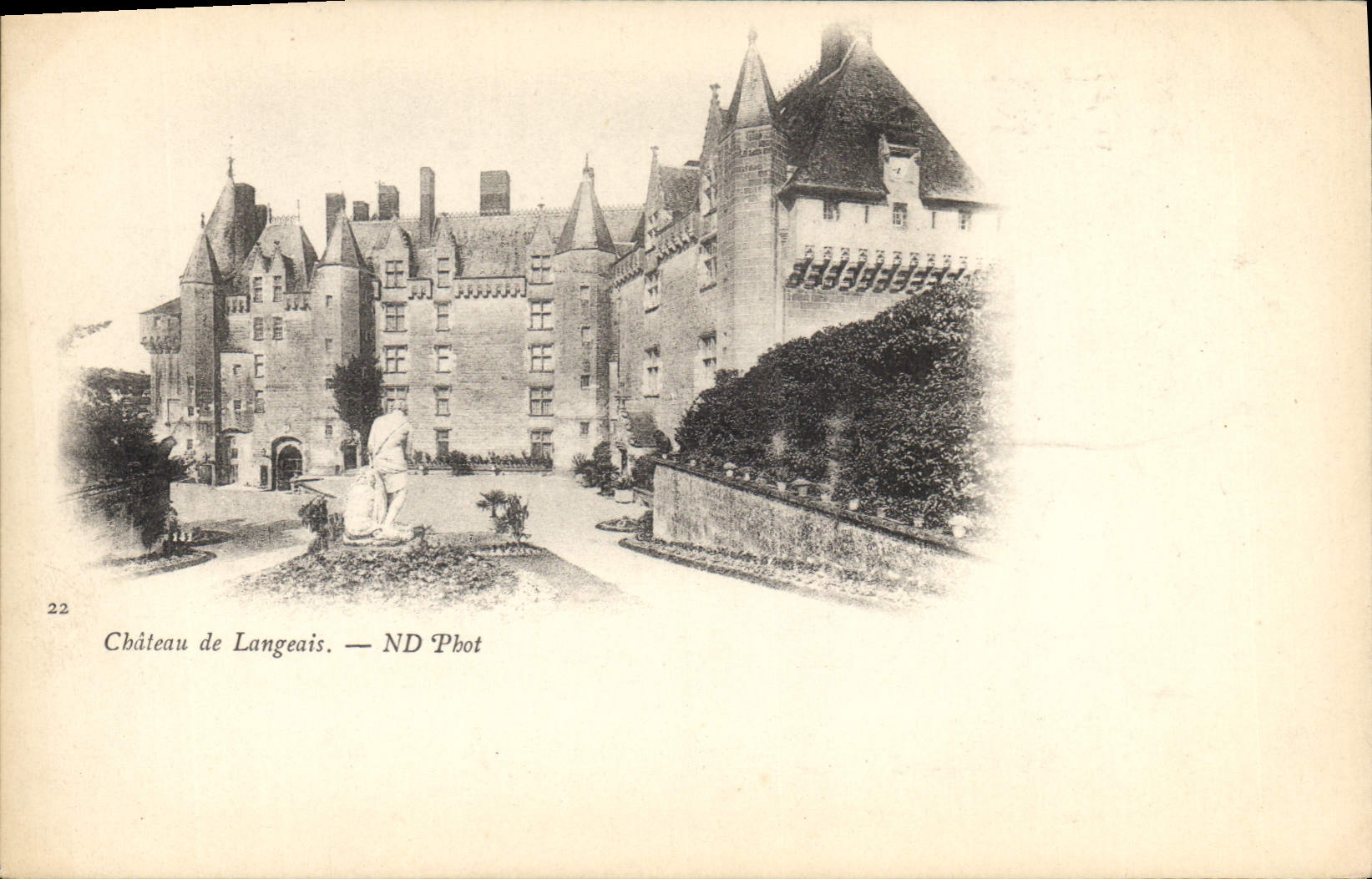 CPA Chateau de Langeais 