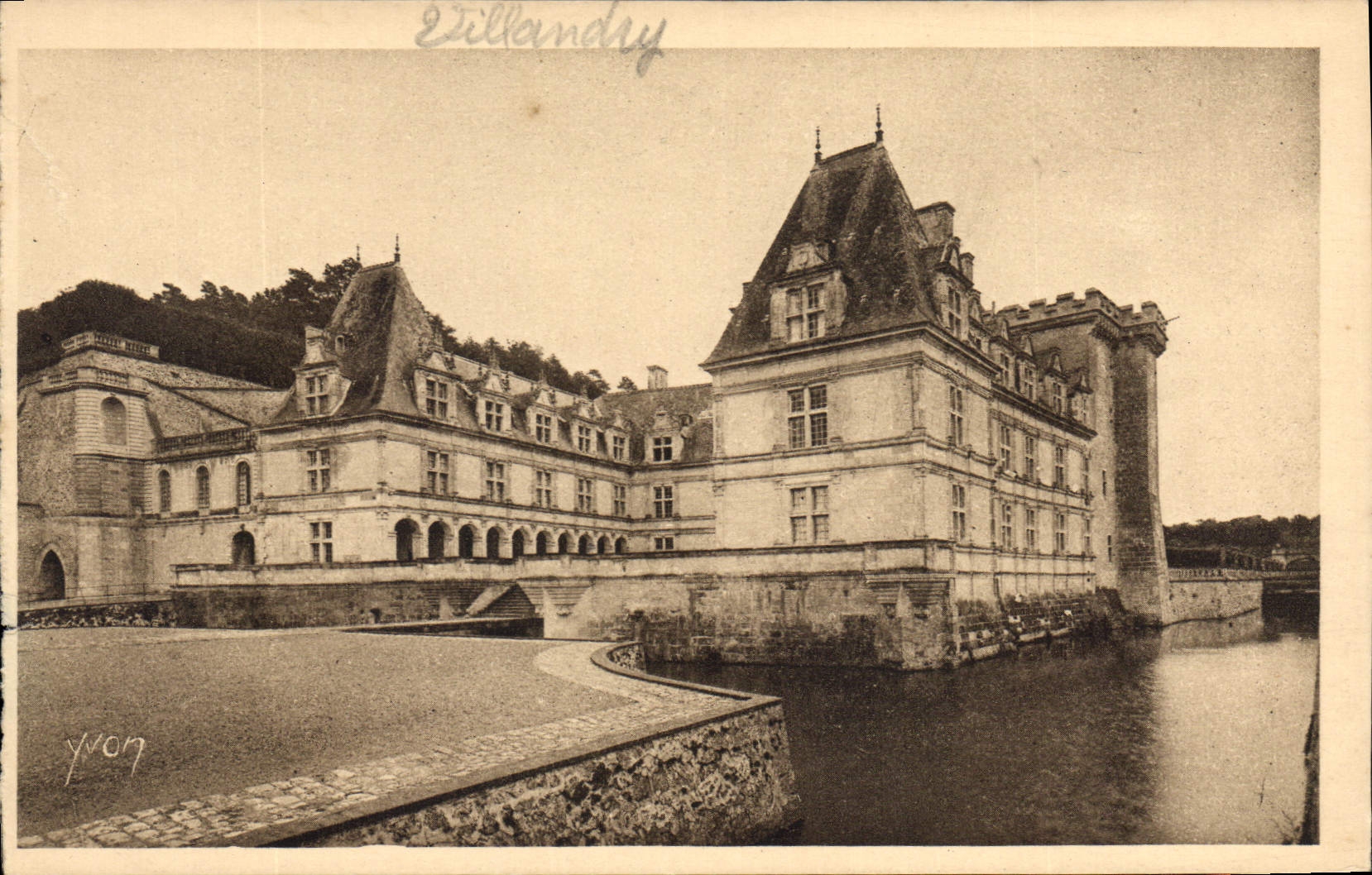 CPA Chateaux de la Loire Chateau de Villandry 