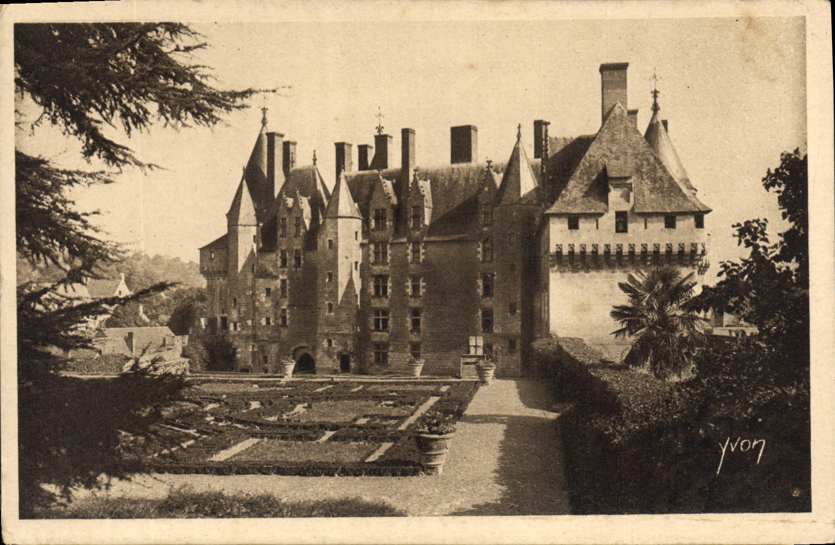 CPA Chateaux de la Loire Chateau de Langeais 