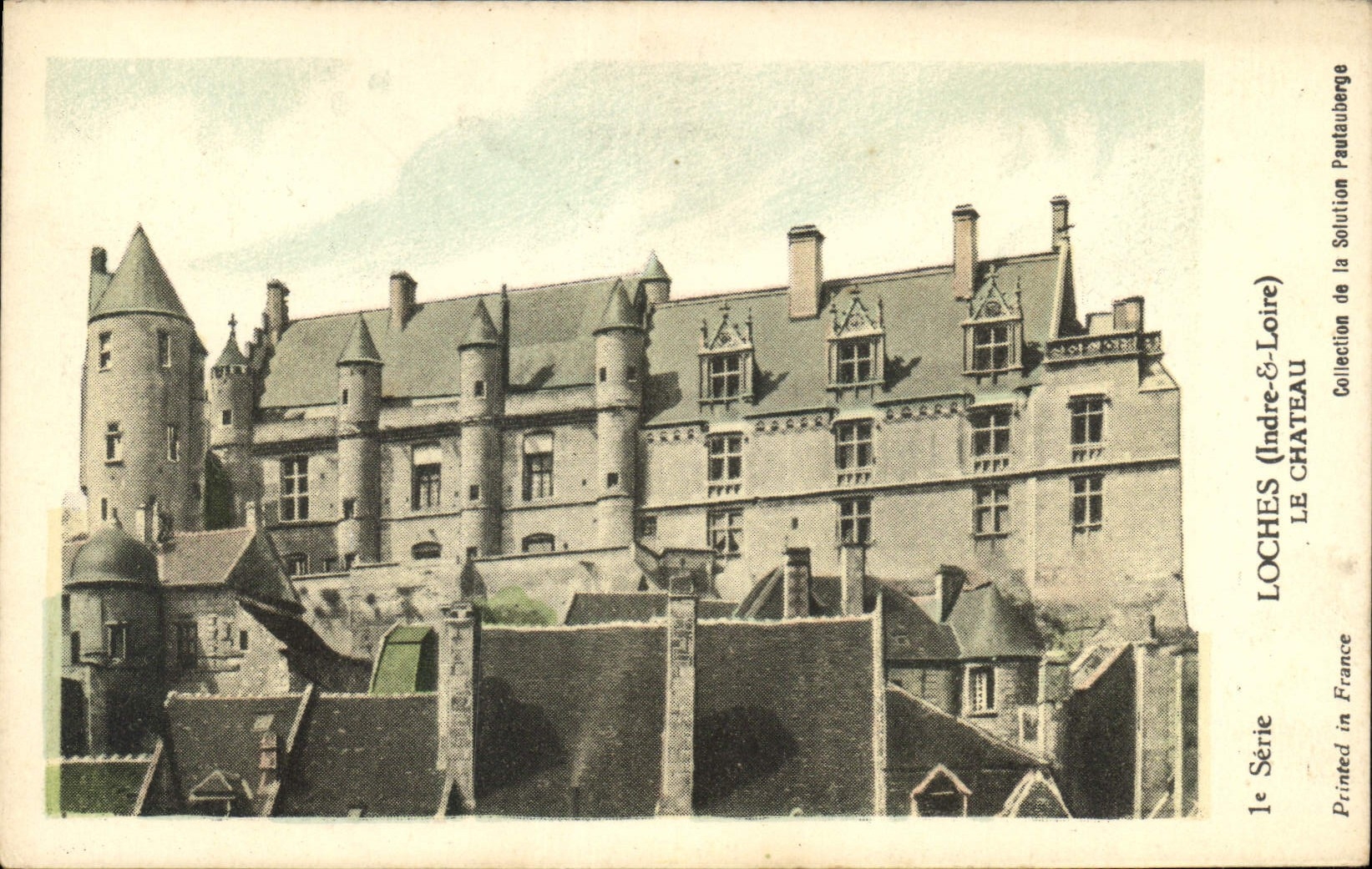 CPA Loches Indre et Loire Le Chateau 