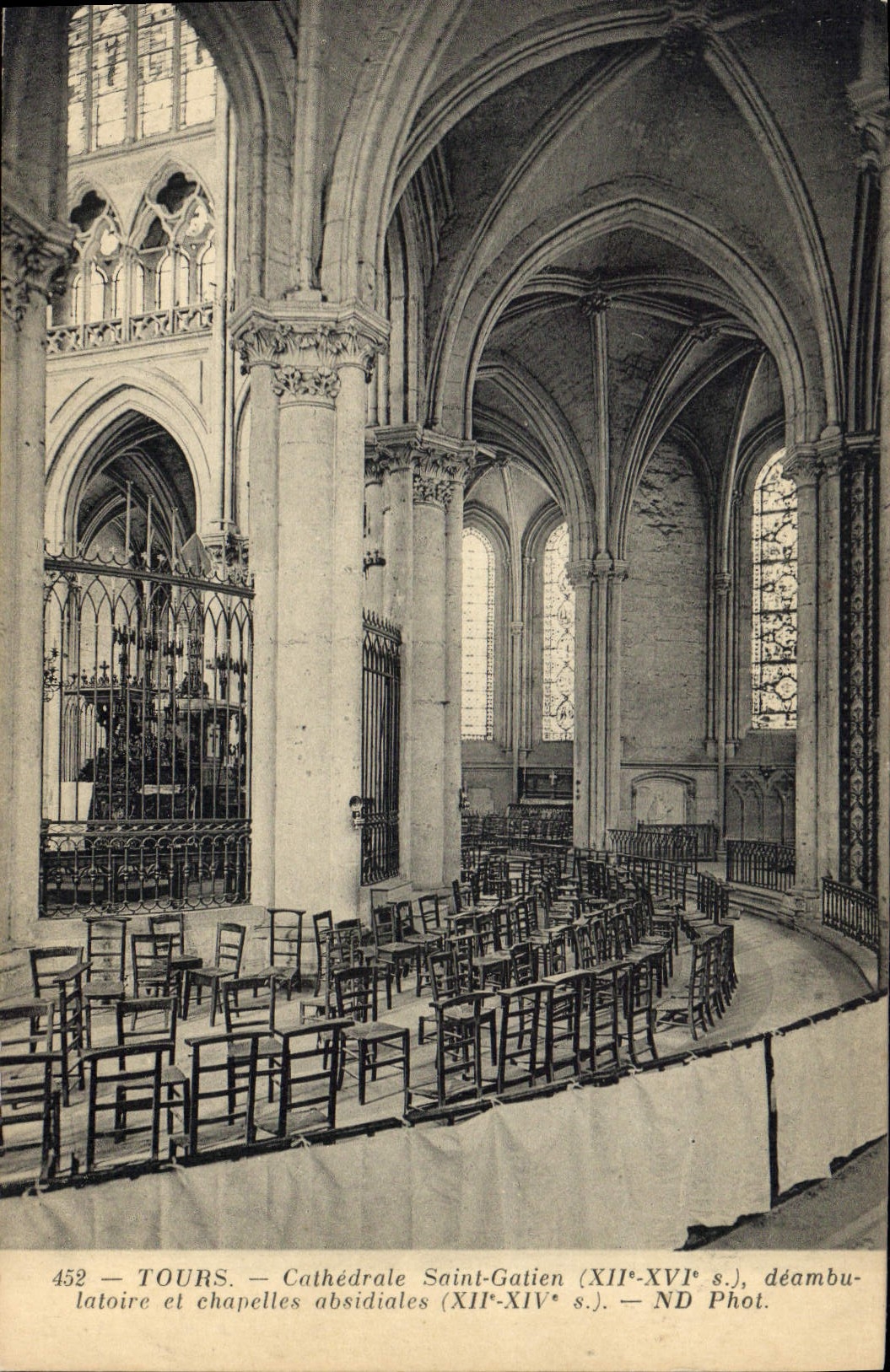 CPA Tours Cathedrale Saint Gatien 