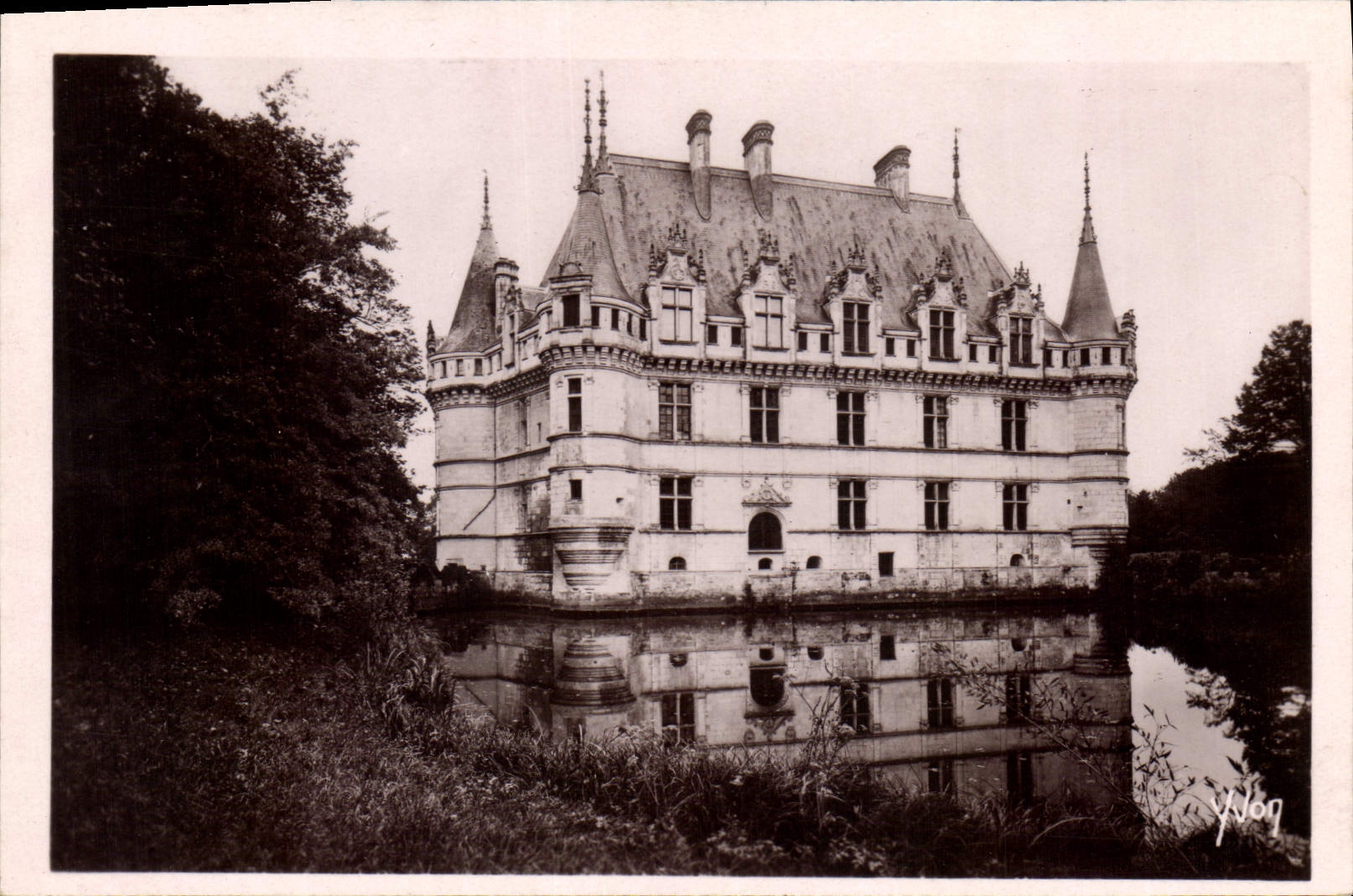 CPA Chateau d'Azay le Rideau 