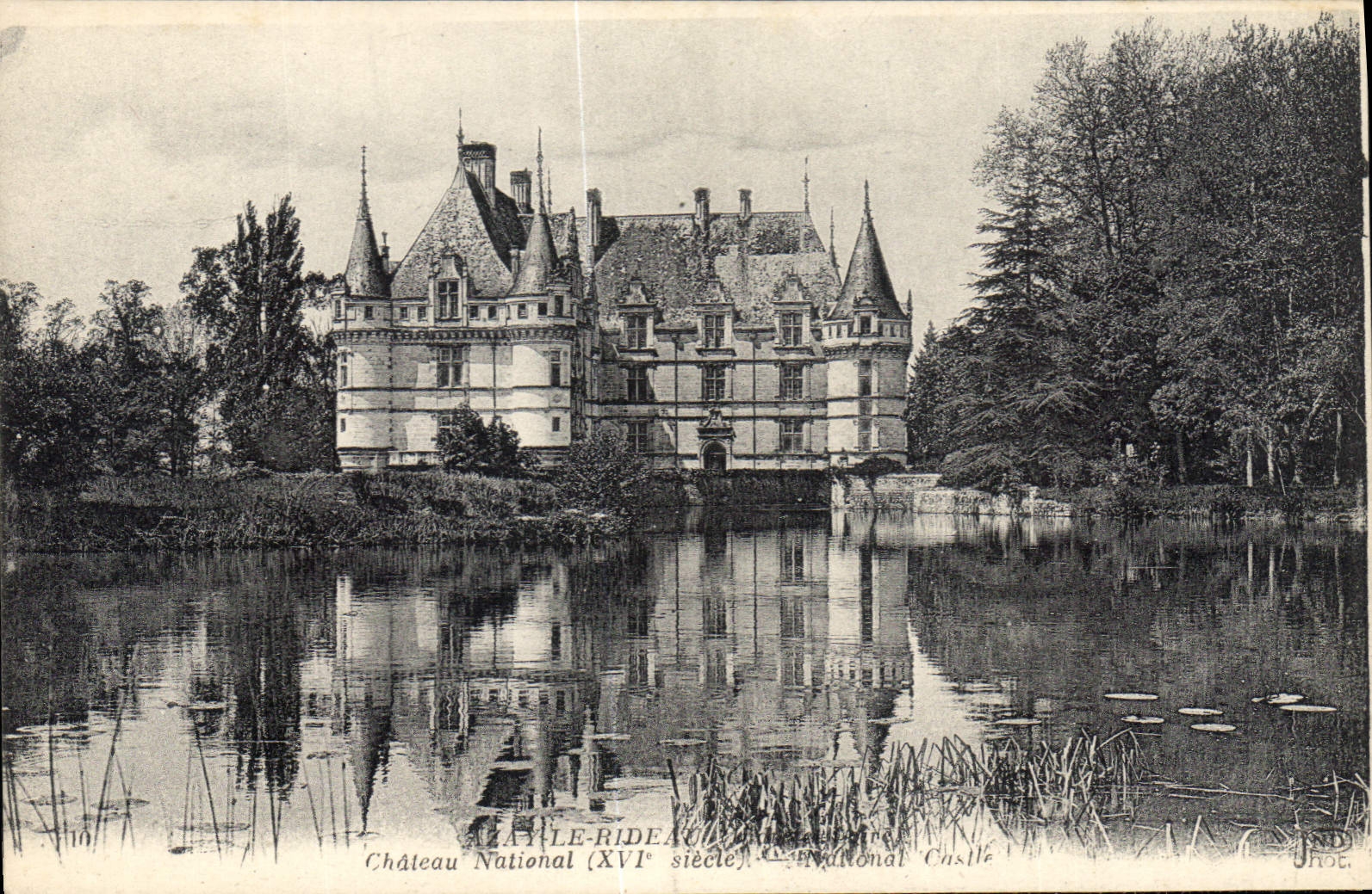 CPA Azay le Rideau Chateau National 