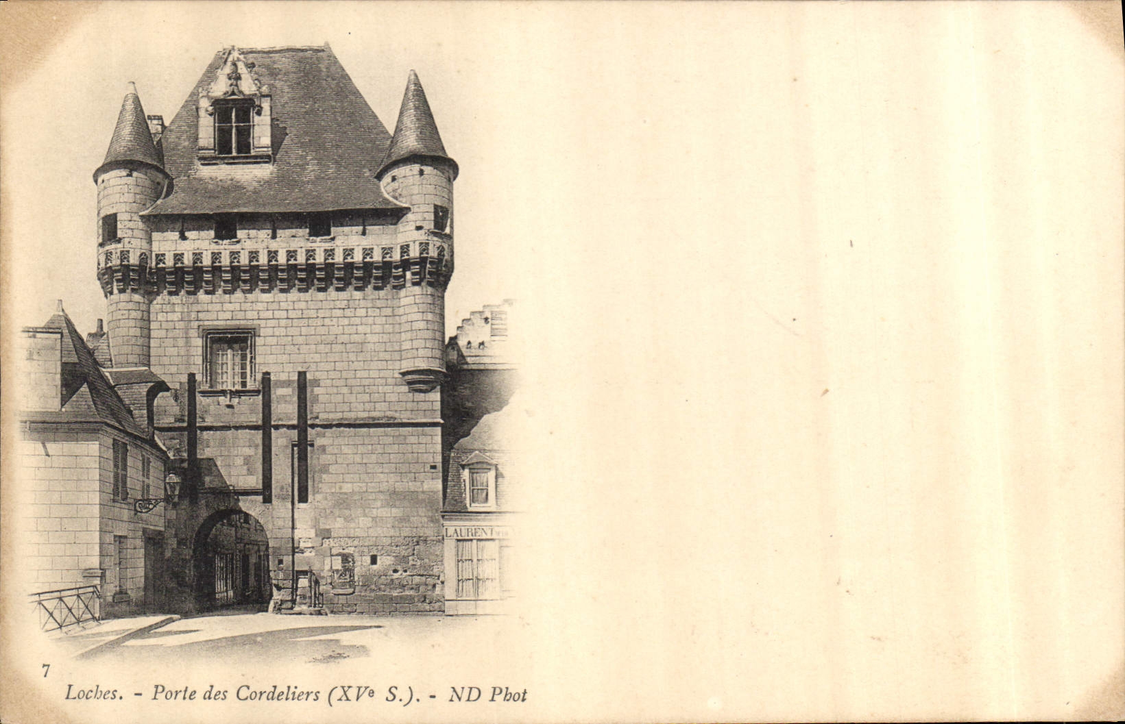 CPA Loches Porte des Cordeliers 