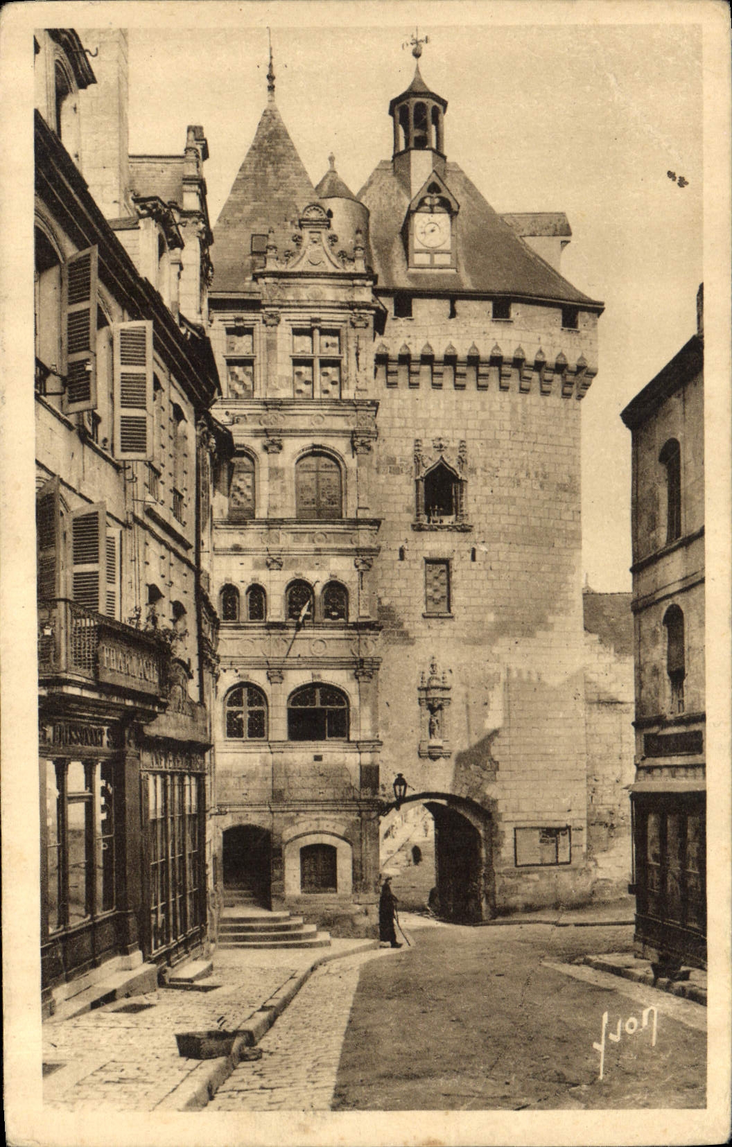 CPA Loches Indre et Loire L'Hotel de Ville 