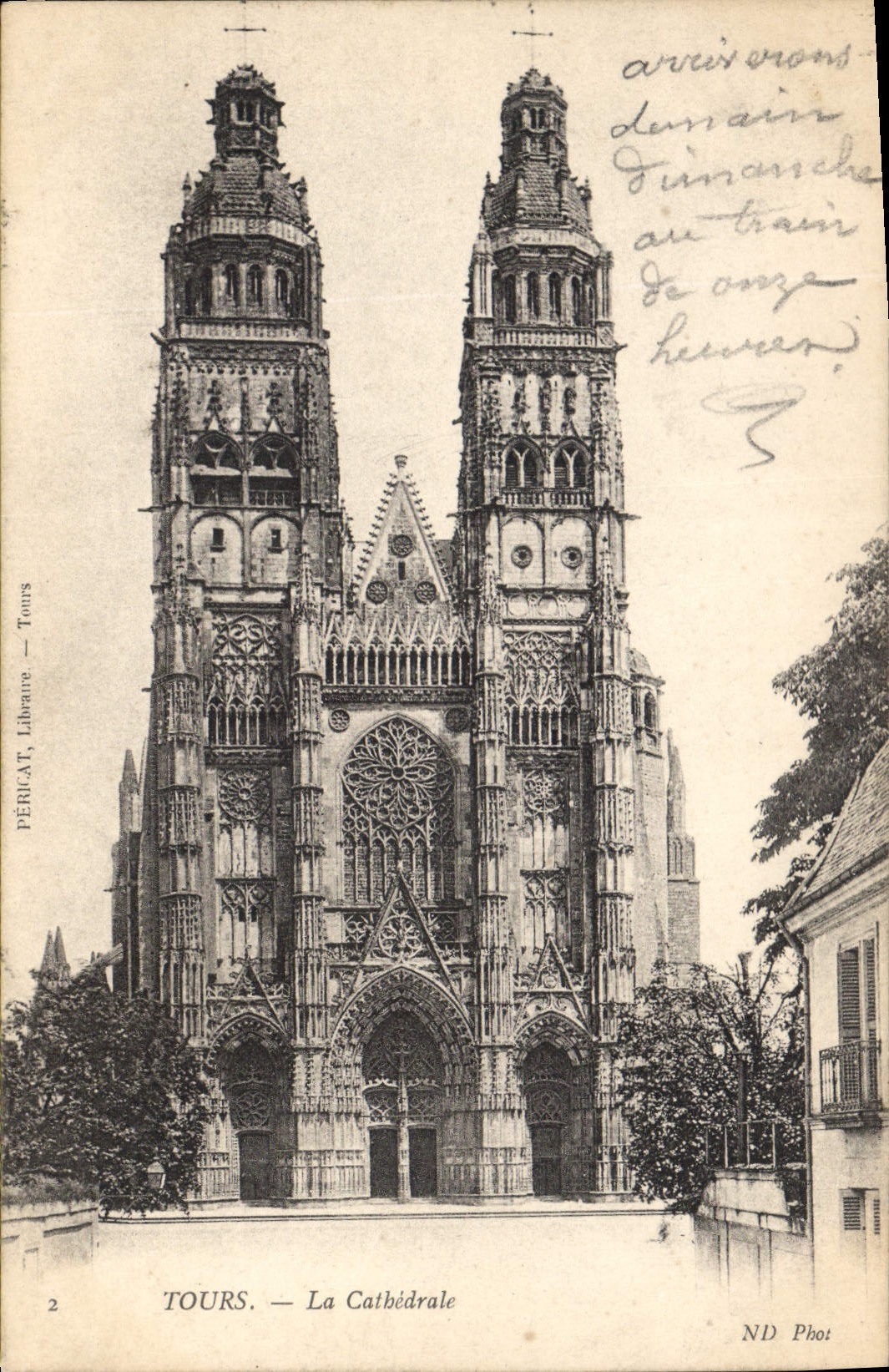 CPA Tours La Cathedrale 