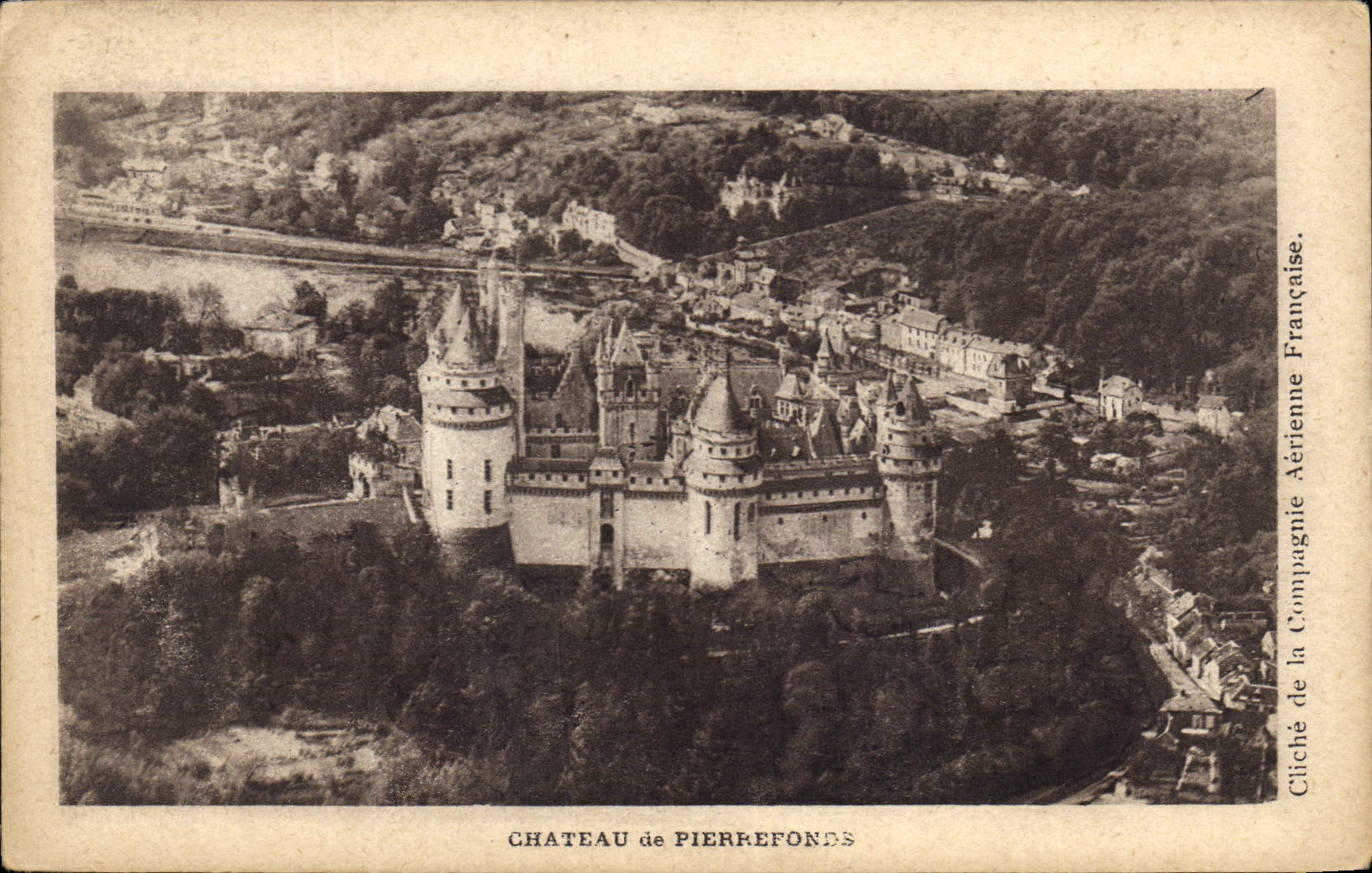 CPA Chateau de Pierrefonds 