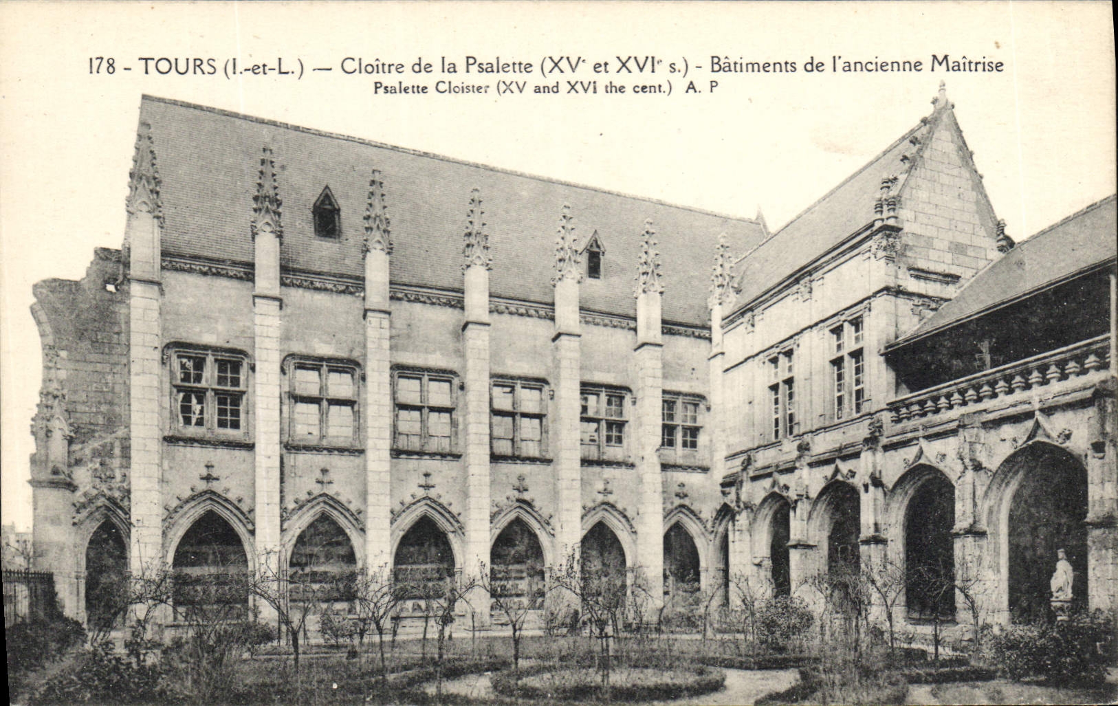 CPA Tours L et L Cloitre de la Psalette 