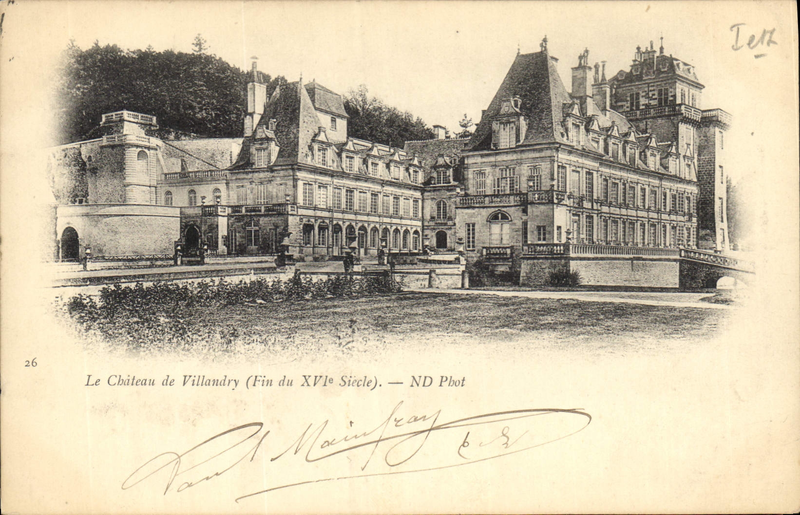 CPA Le Chateau de Villandry 