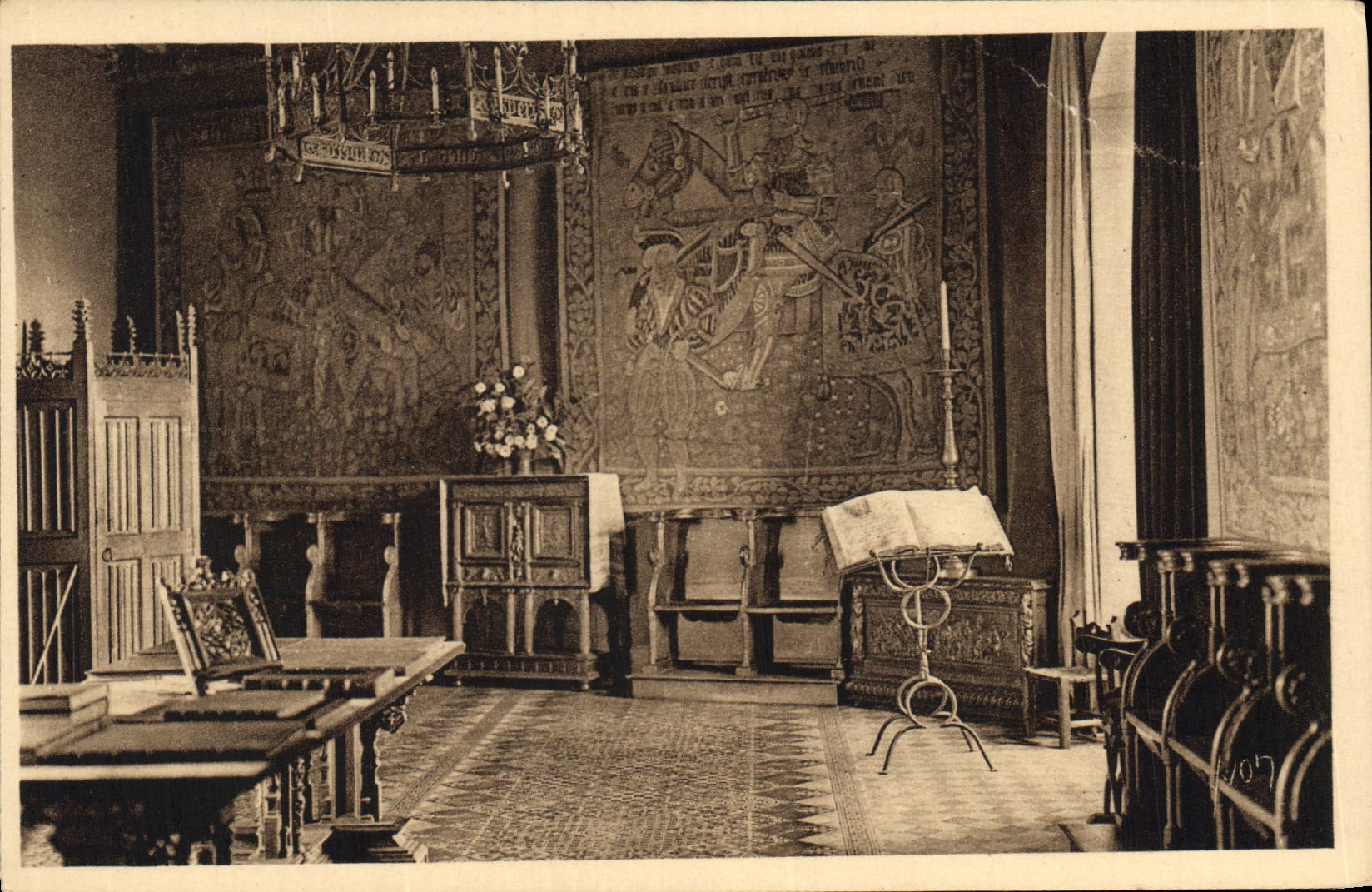 CPA Chateau de Langeais Le Grand Salon 
