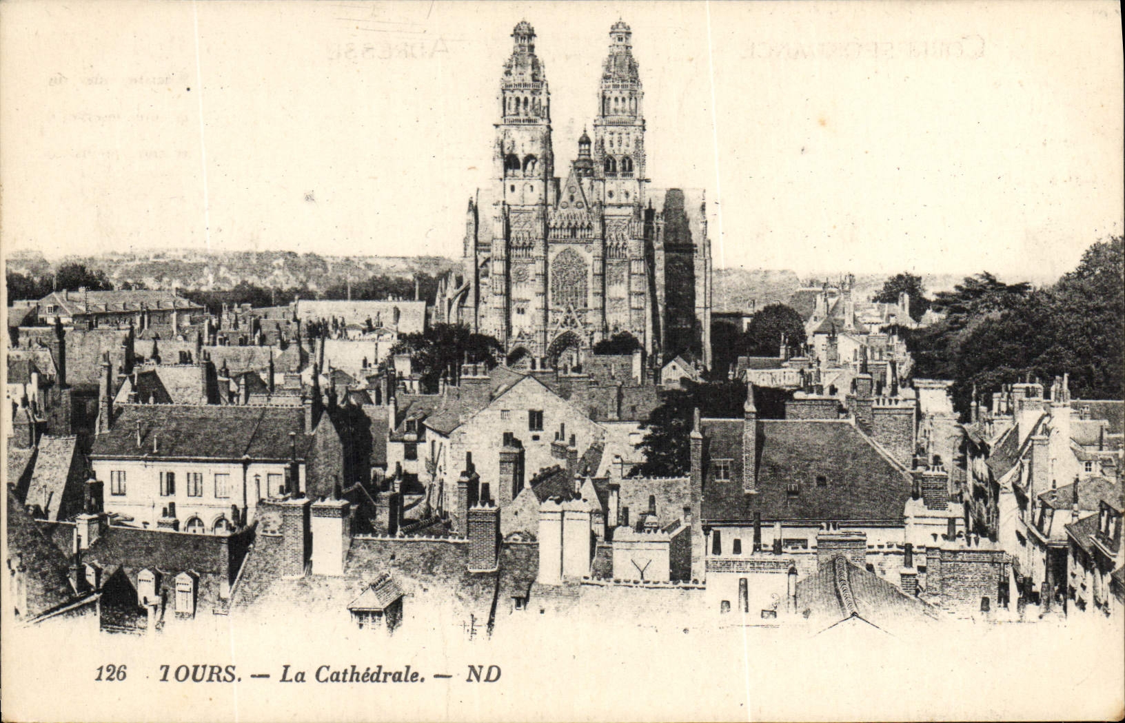 CPA Tours la Cathedrale 