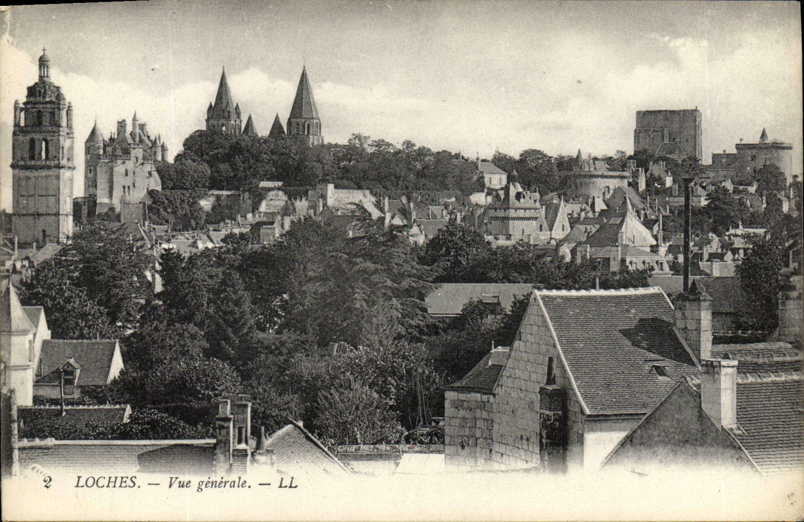 CPA Louches vue generale 