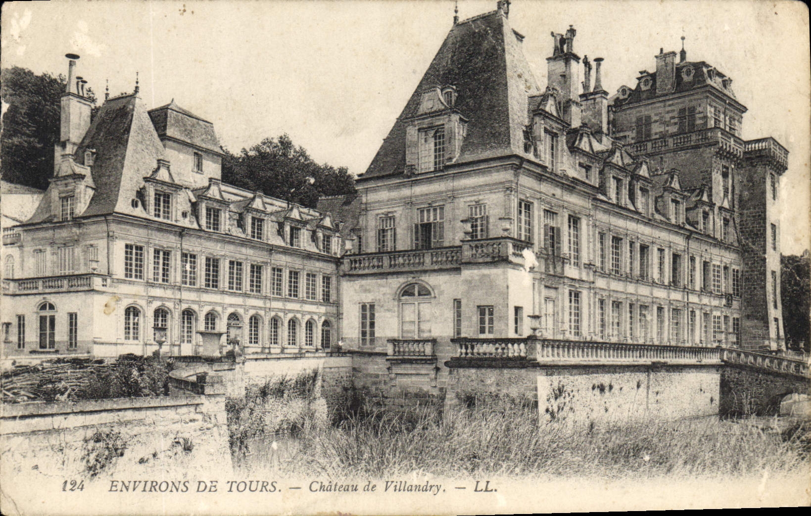 CPA Environs de Tours Chateau de Villandry 