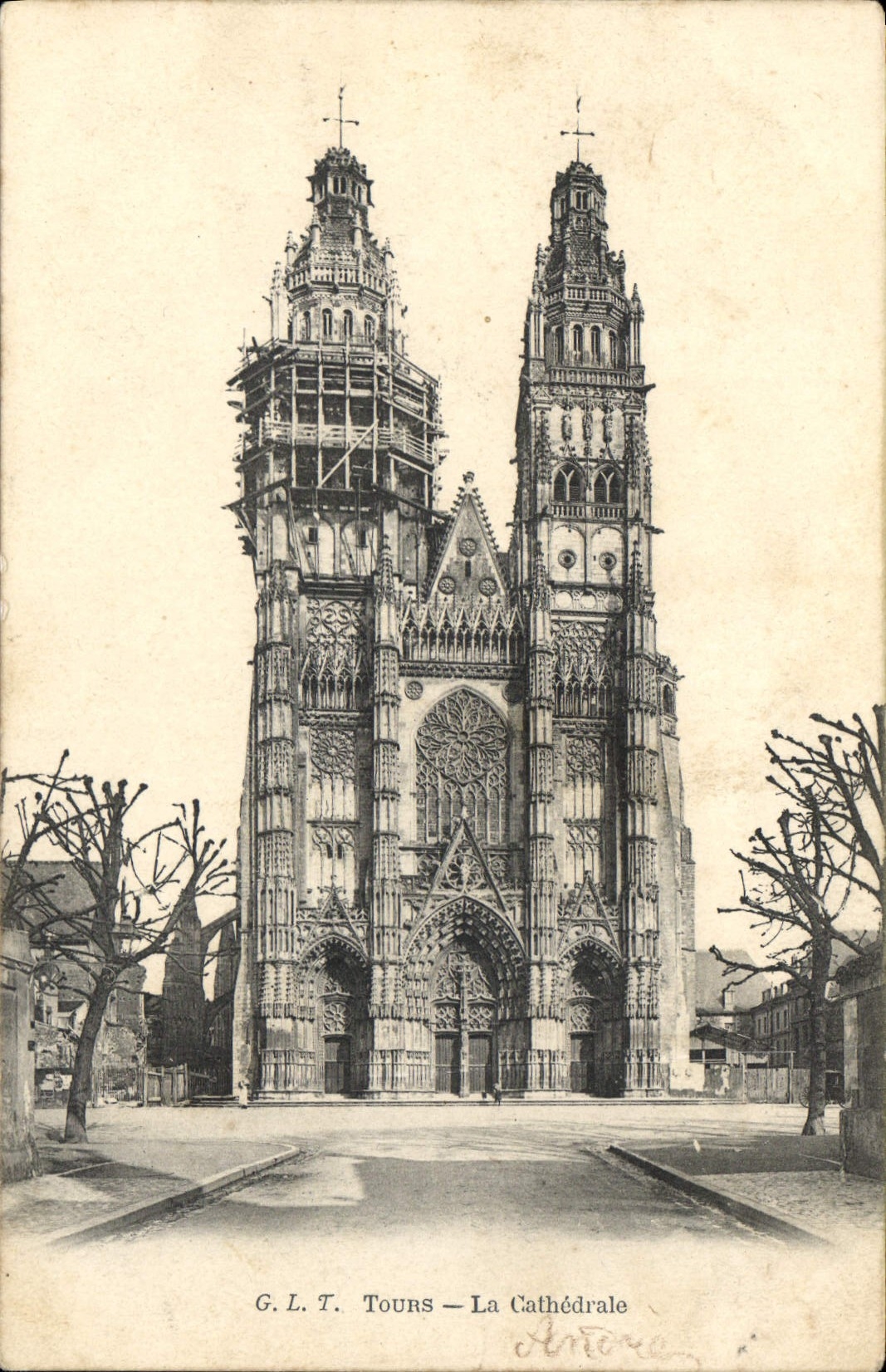 CPA Tours la Cathedrale 