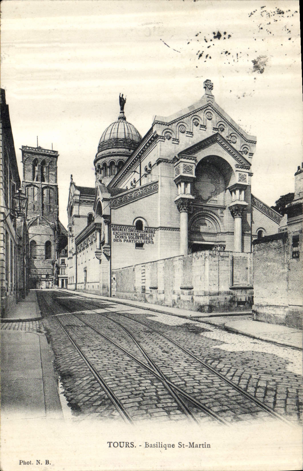 CPA Tours Basilique St Martin 