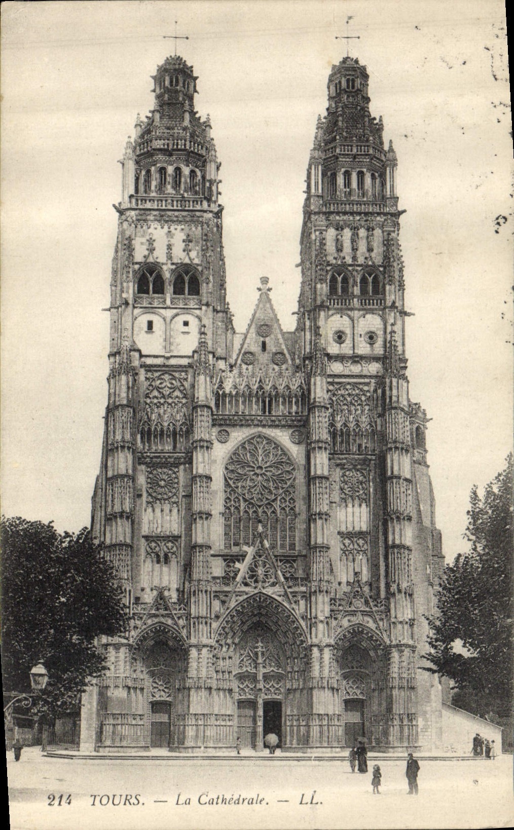 CPA Tours la Cathedrale 