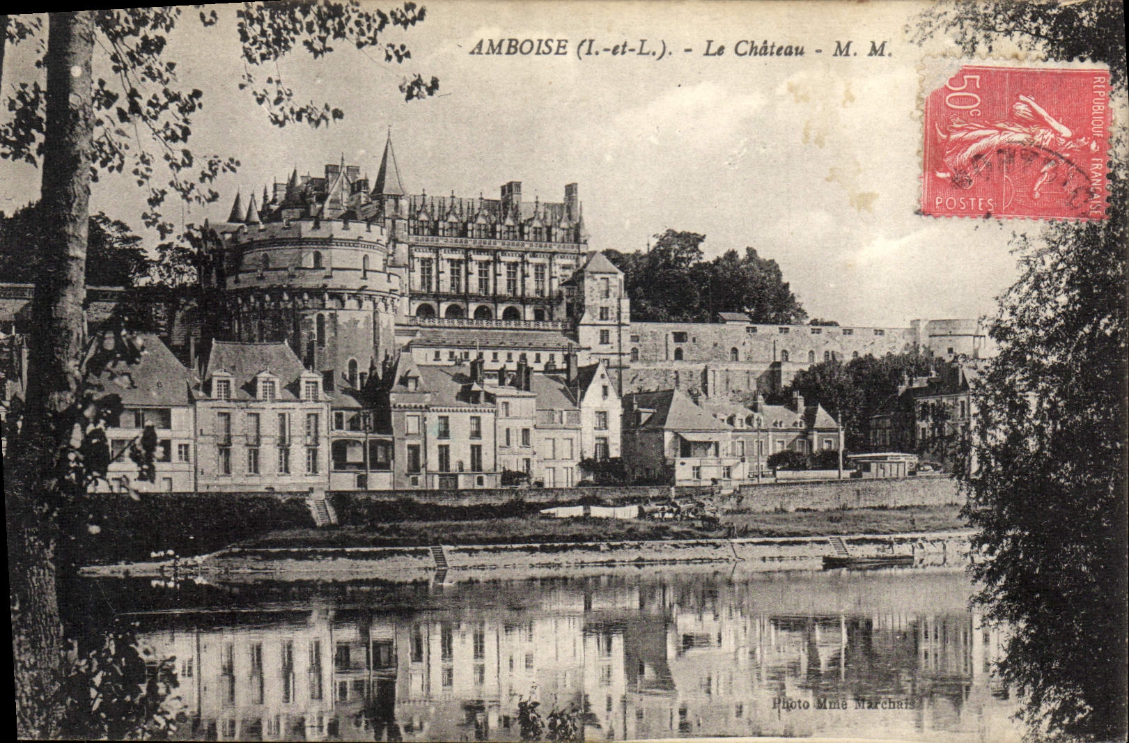 CPA Amboise I et L le Chateau 