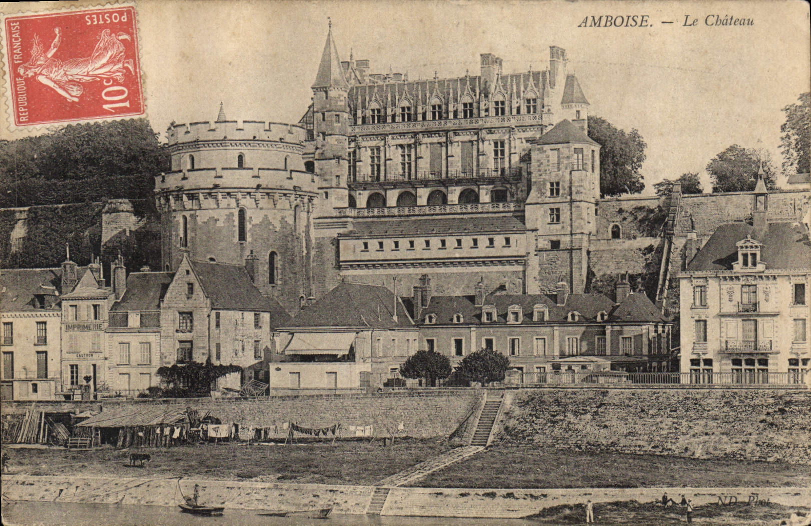 CPA Amboise le Chateau 