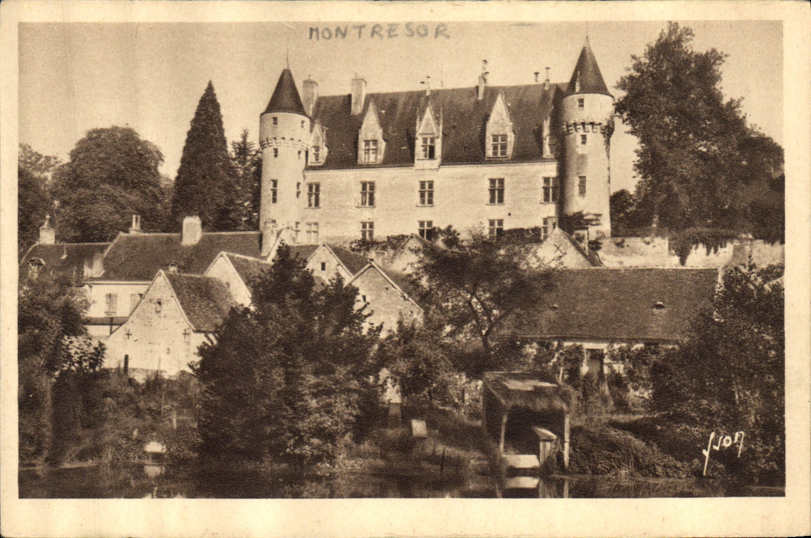 CPA Les Chateaux de la Loire Montresor Indre et Loire