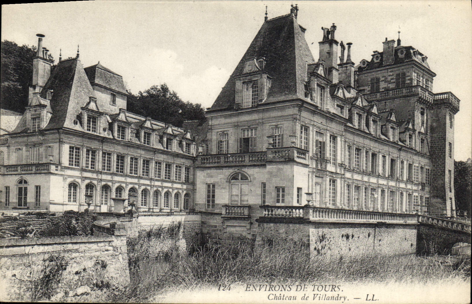 CPA Environs de Tours Chateau de Villandry 