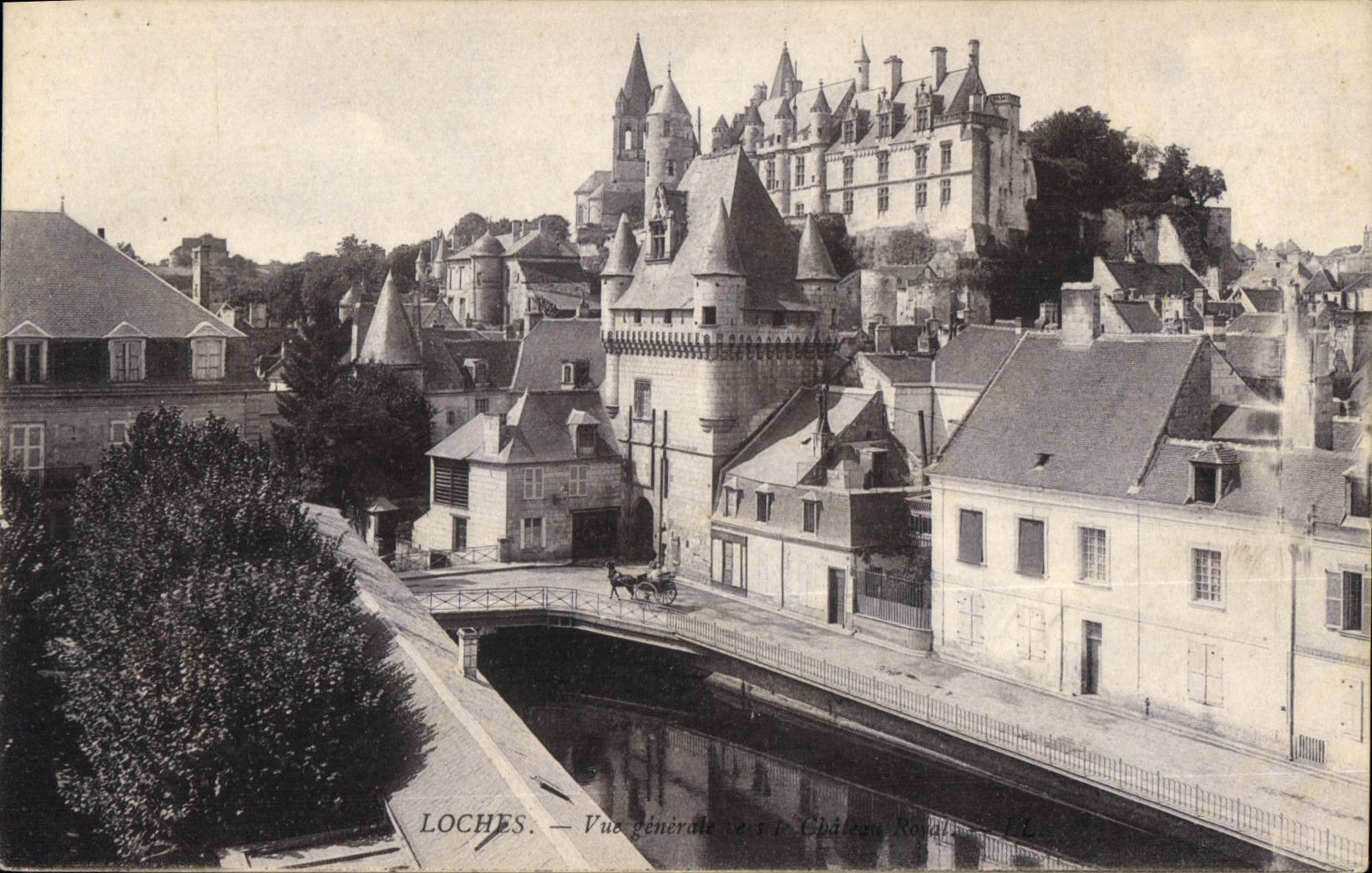 CPA Loches vue generale 