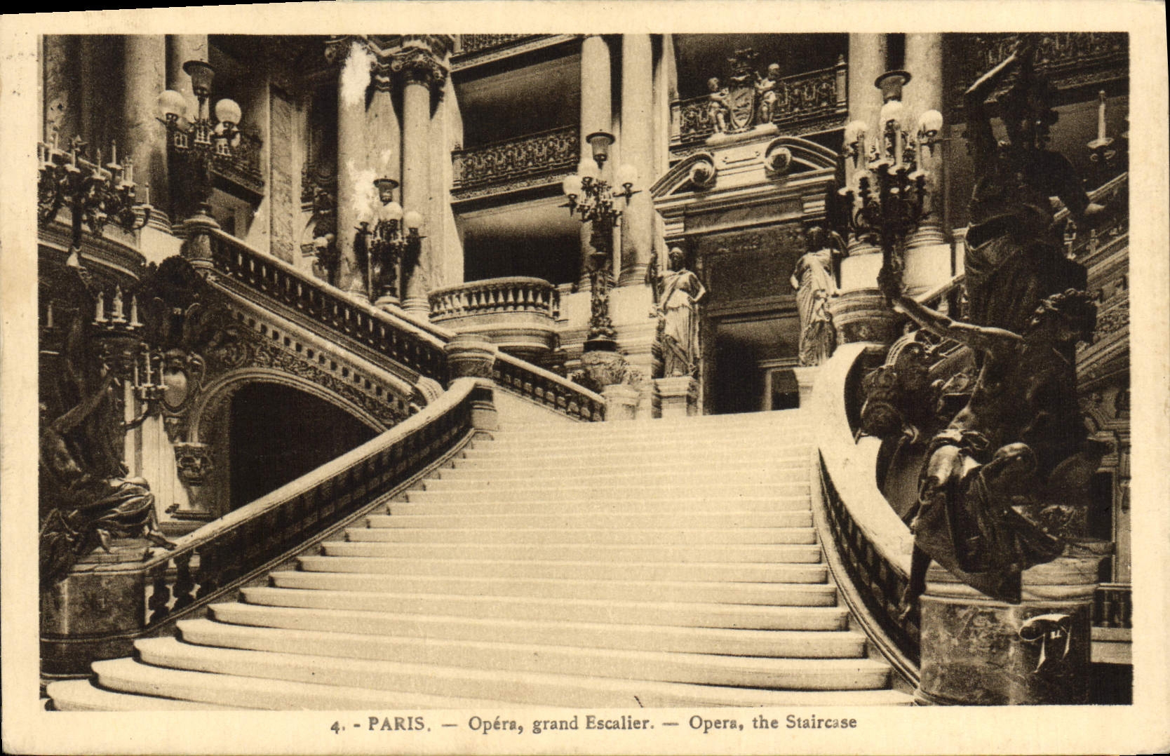 CPA Paris Opera Grand Escalier 