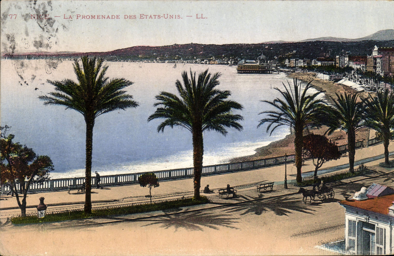 CPA Nice le Promenade des Etats Unis 