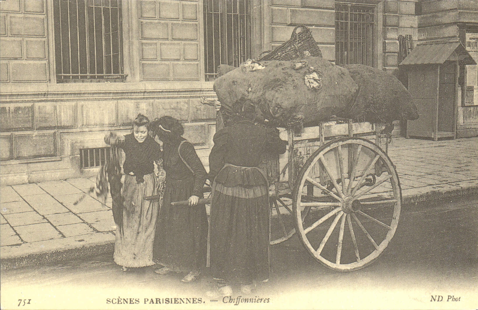 REPRO Scenes Parisienne Chiffennieres 