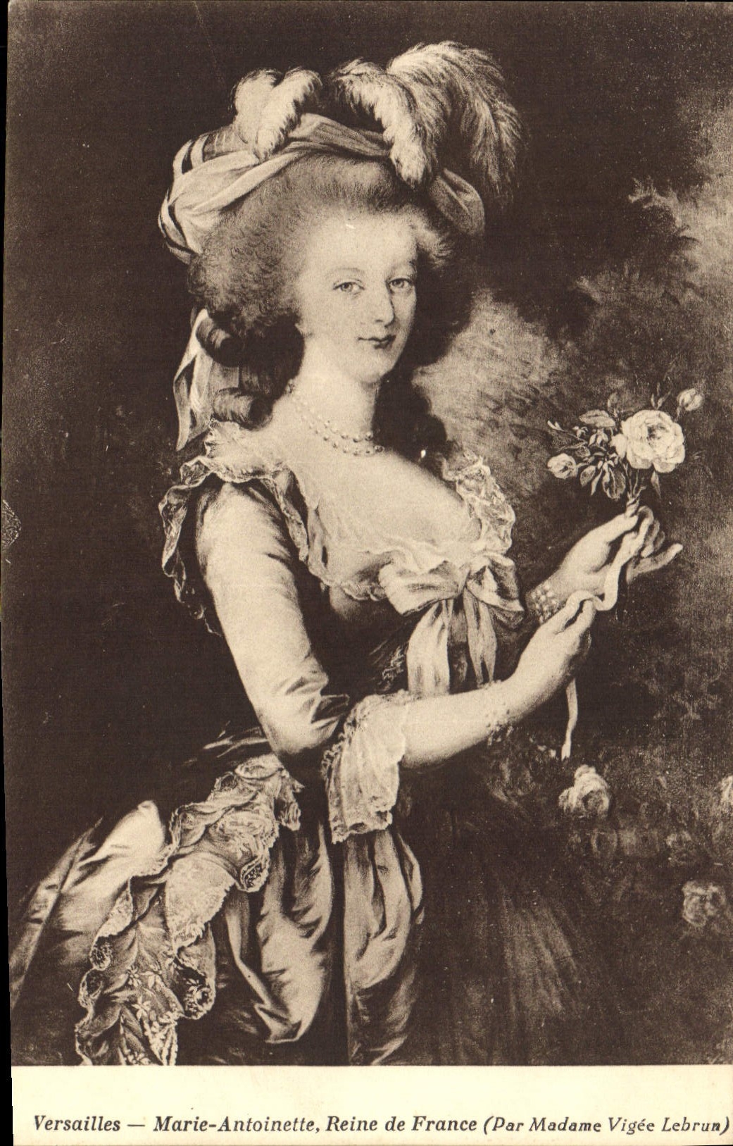 CPA Versailles Marie Antoinette Reine de France 